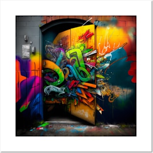 Graffiti wall Posters and Art